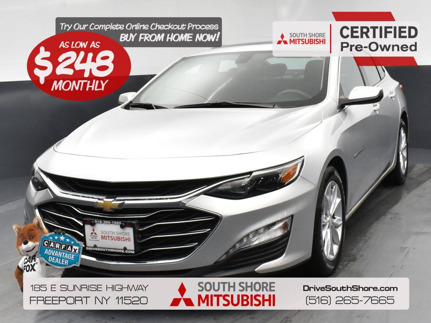 2022 Chevrolet Malibu LT — Sedan — 59,523 mi — Freeport, NY