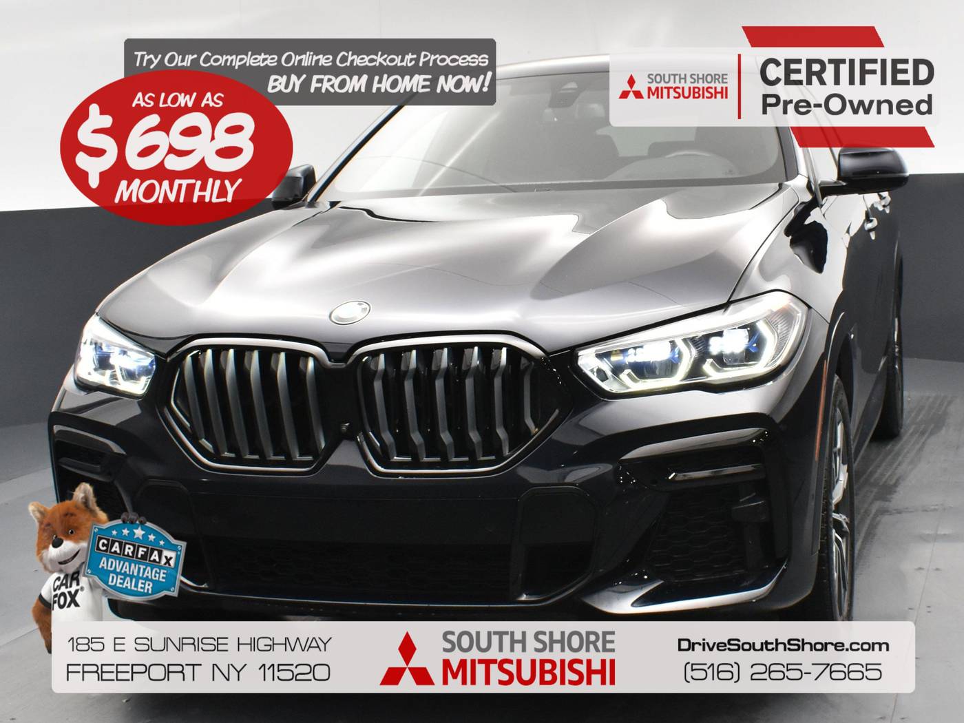 2022 BMW X6 M50i — SUV — 54,548 mi — Freeport, NY