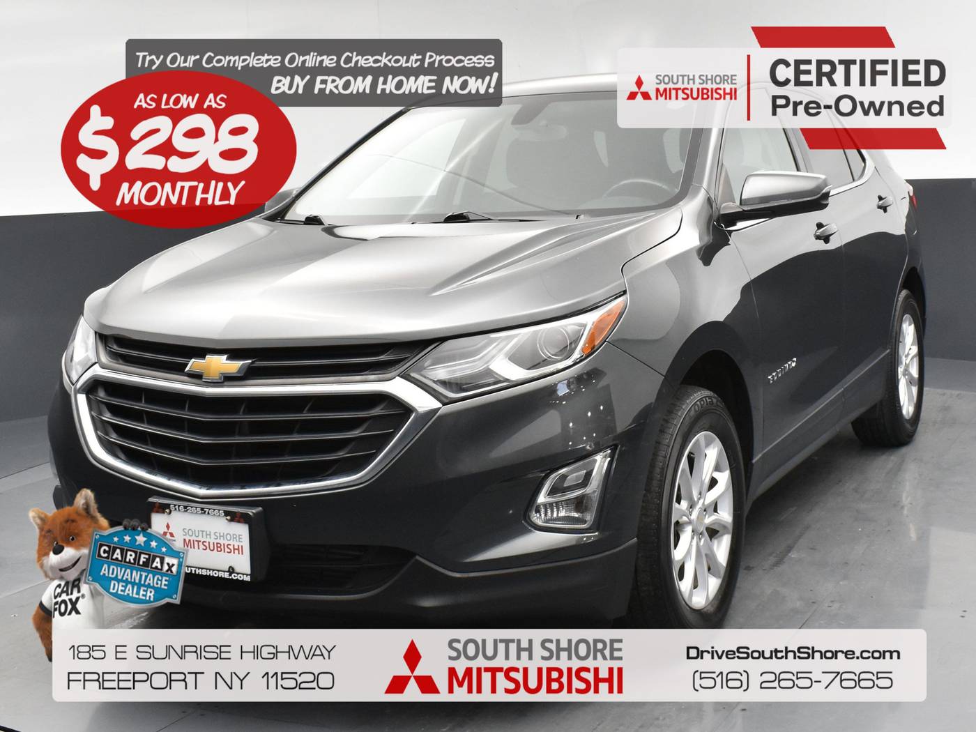 2019 Chevrolet Equinox LT — SUV — 48,558 mi — Freeport, NY