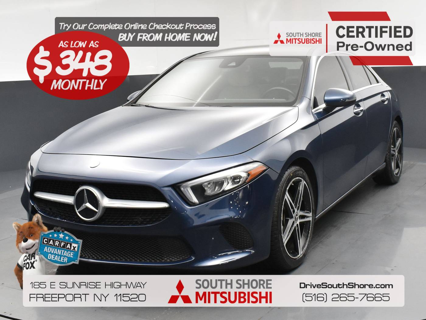 2022 Mercedes-Benz A-Class A 220 — Sedan — 43,972 mi — Freeport, NY