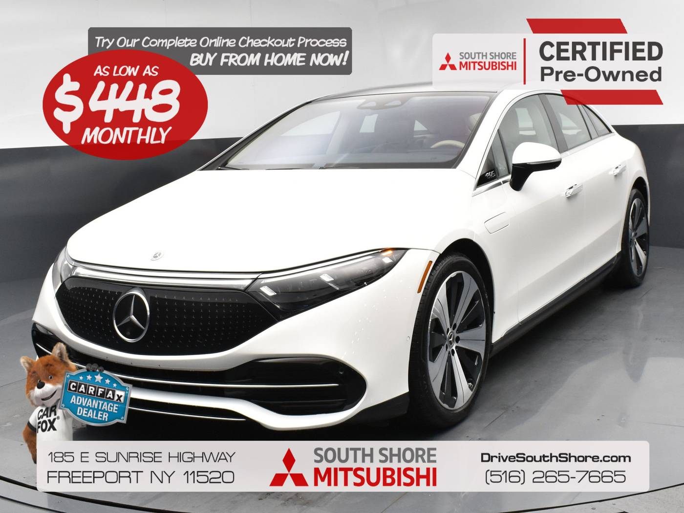2022 Mercedes-Benz EQS Sedan EQS 450+ — Hatchback — 32,047 mi — Freeport, NY