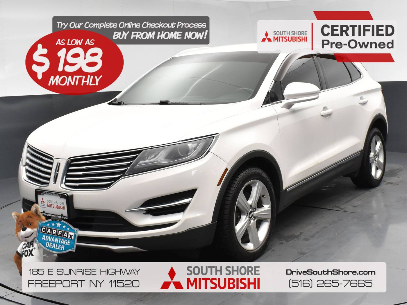 2018 Lincoln MKC Premiere — SUV — 124,948 mi — Freeport, NY