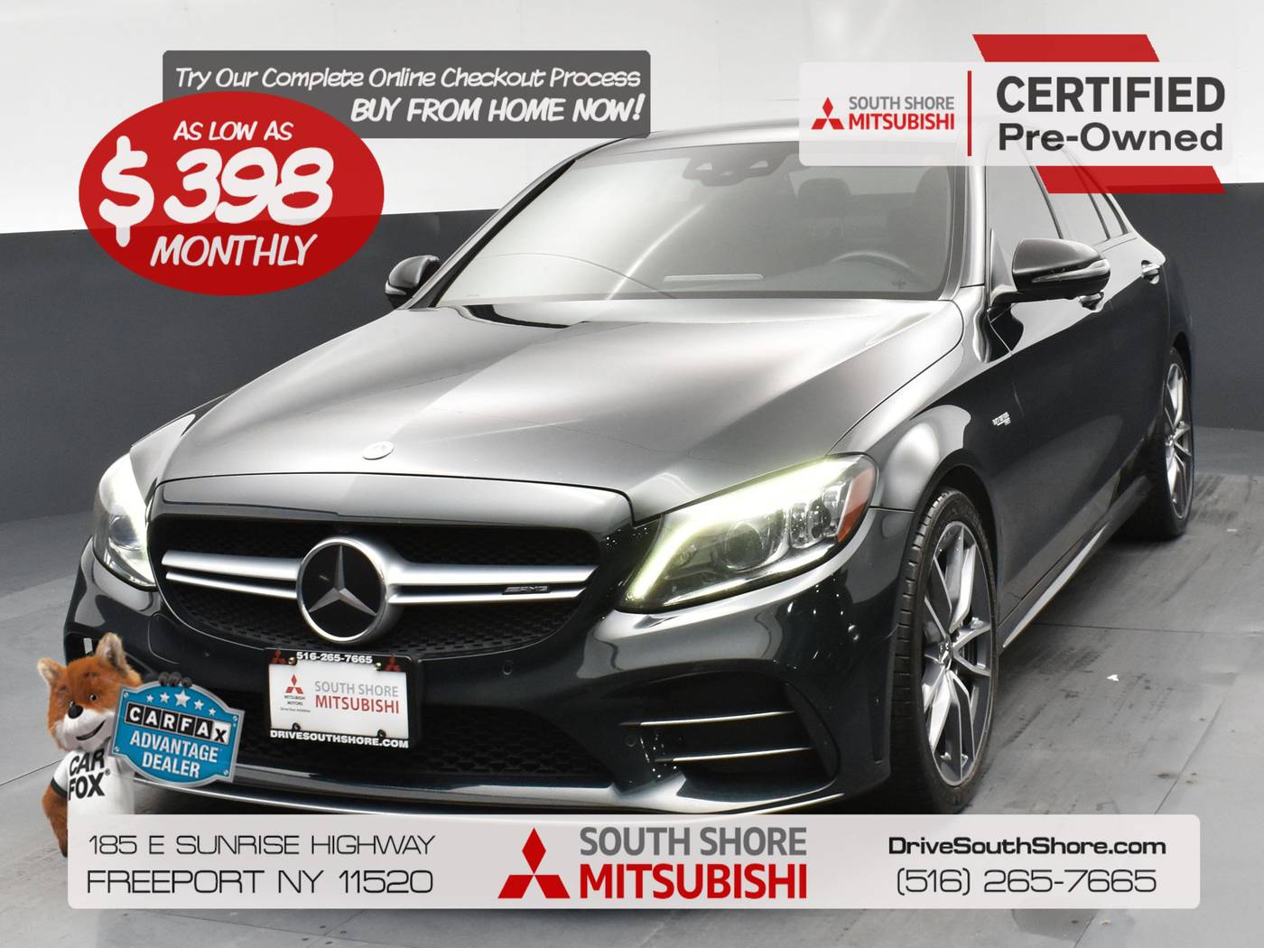 2019 Mercedes-Benz C-Class AMG C 43 — Sedan — 51,996 mi — Freeport, NY