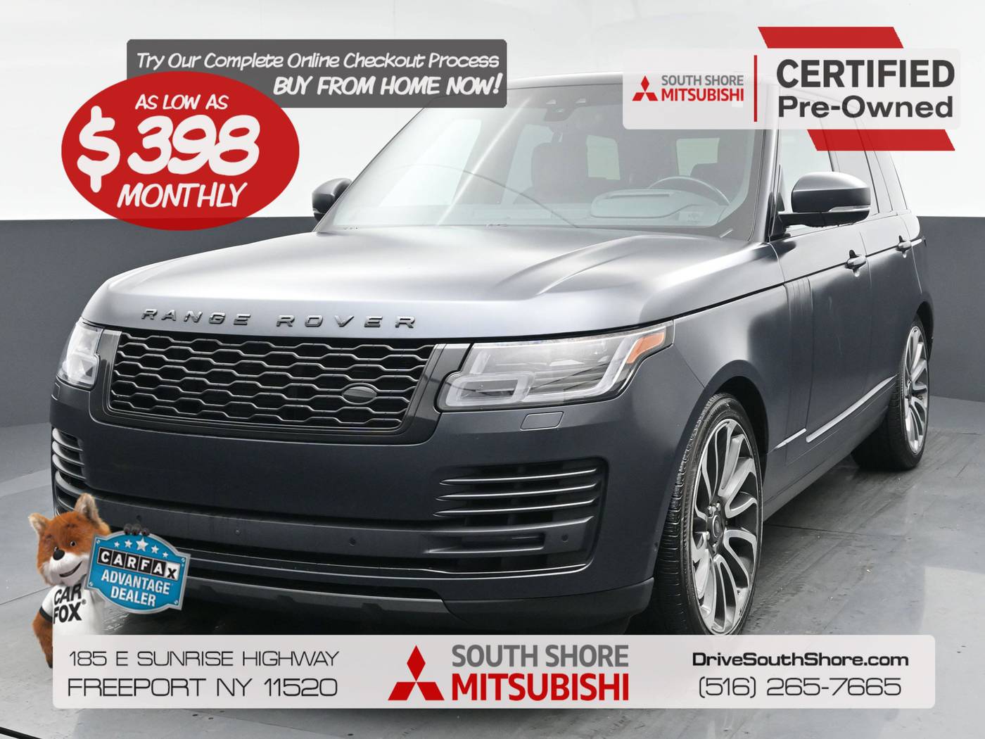 2019 Land Rover Range Rover HSE — SUV — 55,993 mi — Freeport, NY