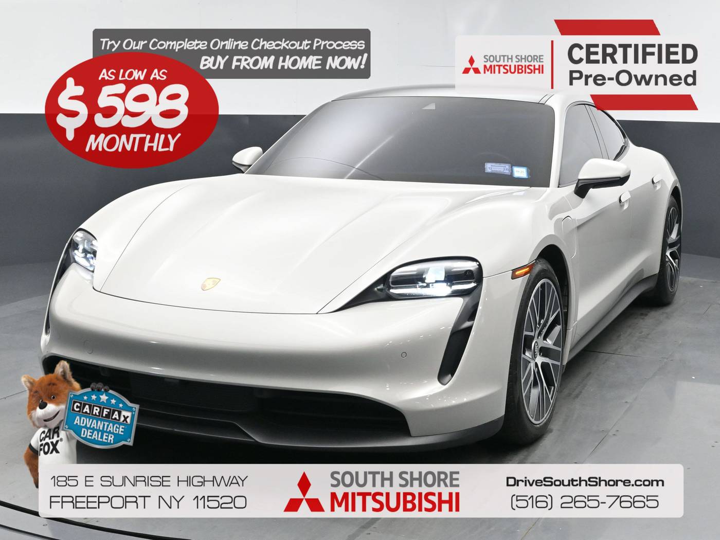 2021 Porsche Taycan Standard — Sedan — 52,585 mi — Freeport, NY