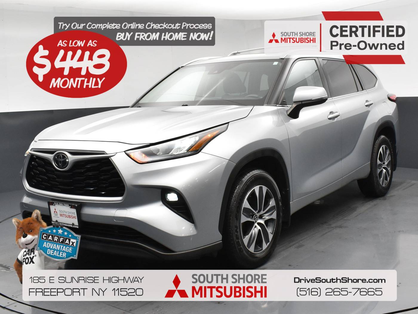 2020 Toyota Highlander XLE — SUV — 28,736 mi — Freeport, NY