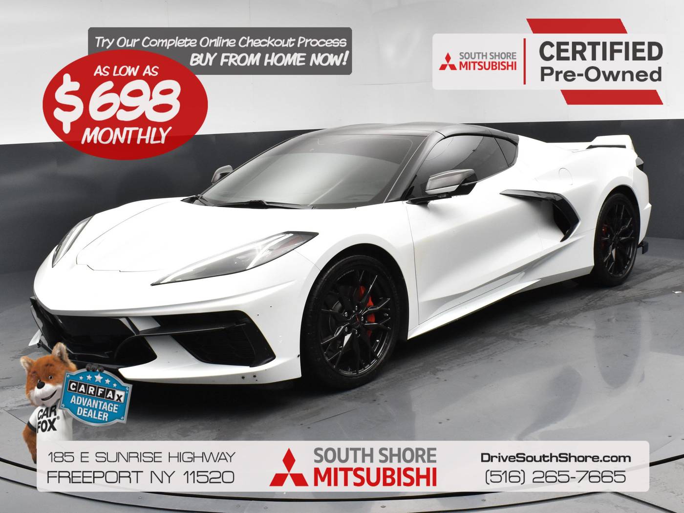2023 Chevrolet Corvette 1LT — Coupe — 20,186 mi — Freeport, NY