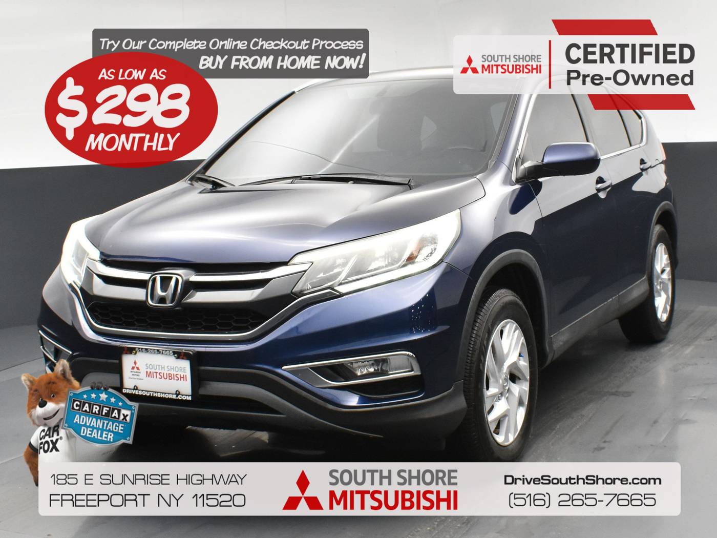 2016 Honda CR-V EX-L — SUV — 80,434 mi — Freeport, NY