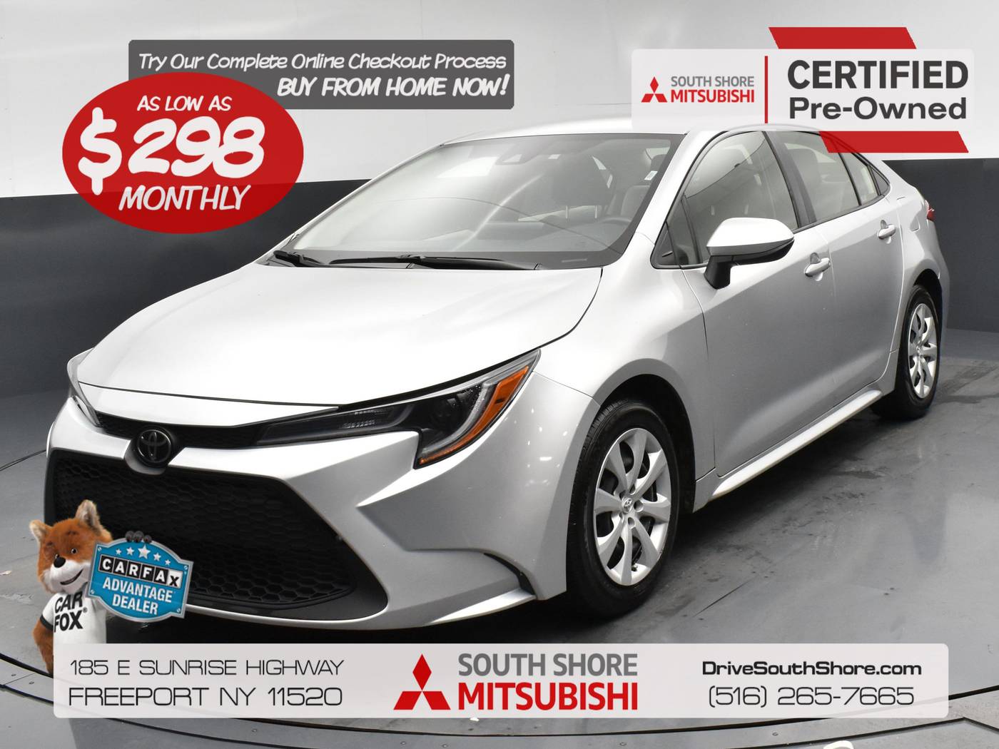 2022 Toyota Corolla LE — Sedan — 51,188 mi — Freeport, NY