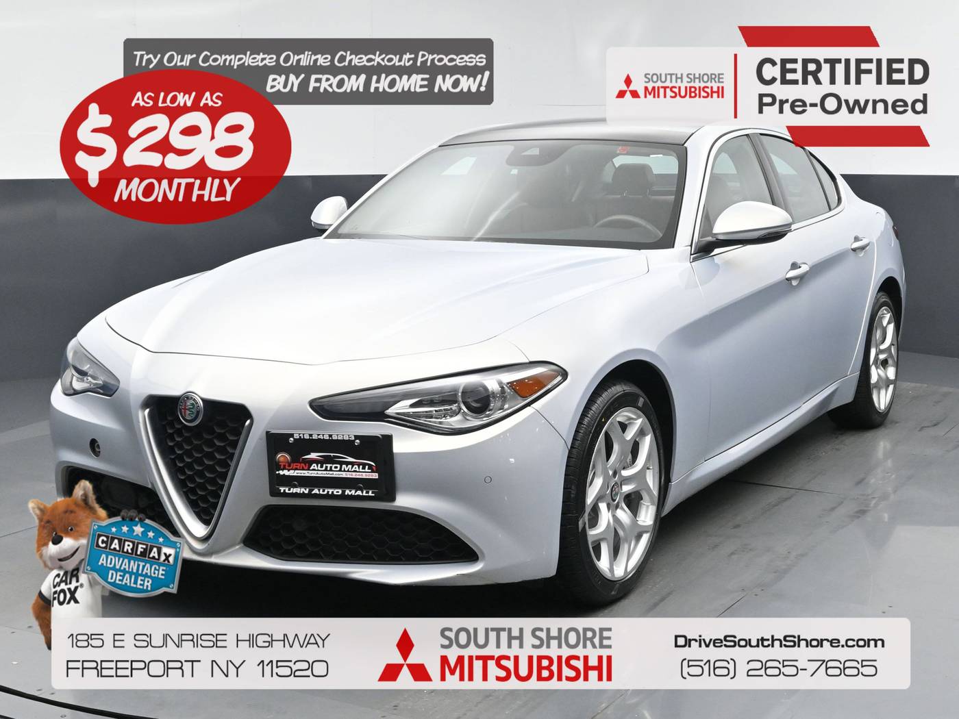 2021 Alfa Romeo Giulia Ti Sport — Sedan — 25,701 mi — Freeport, NY