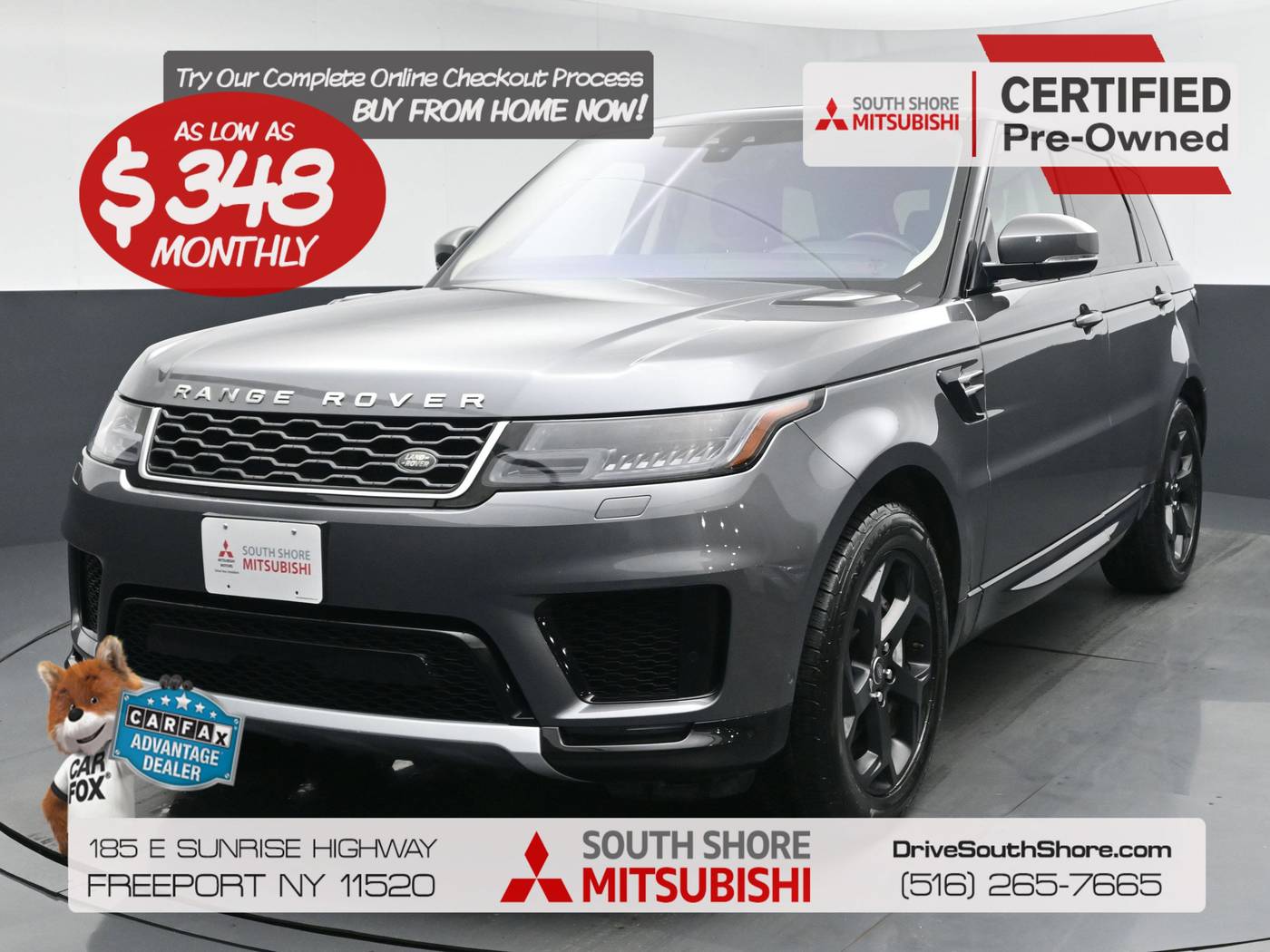 2019 Land Rover Range Rover Sport HSE — SUV — 70,168 mi — Freeport, NY