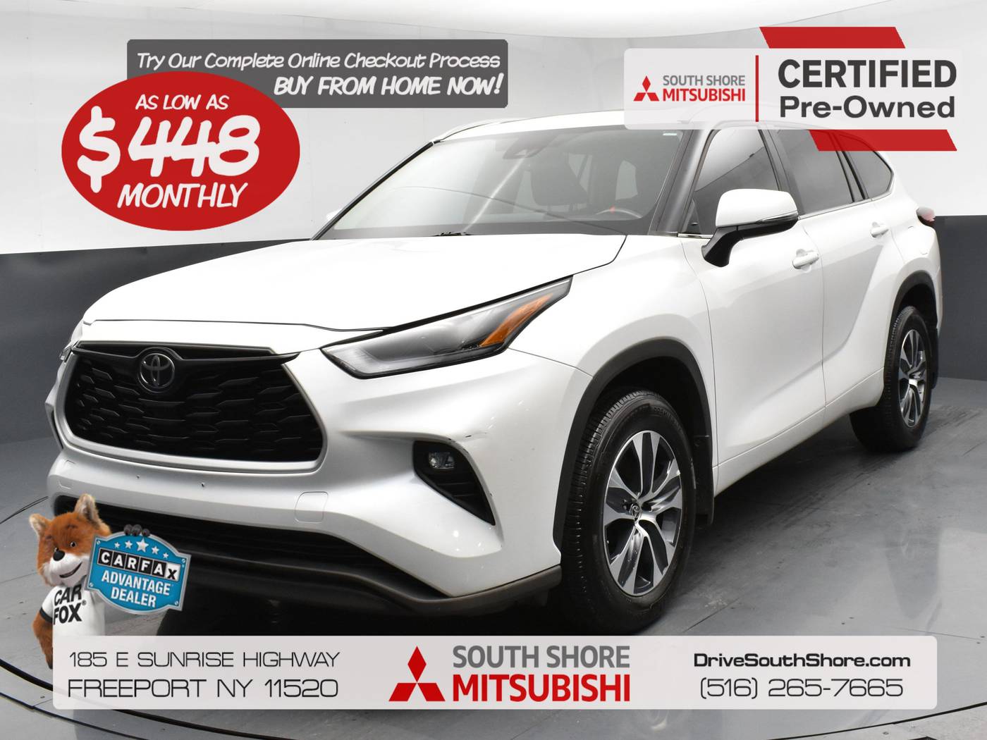 2023 Toyota Highlander XLE — SUV — 15,252 mi — Freeport, NY
