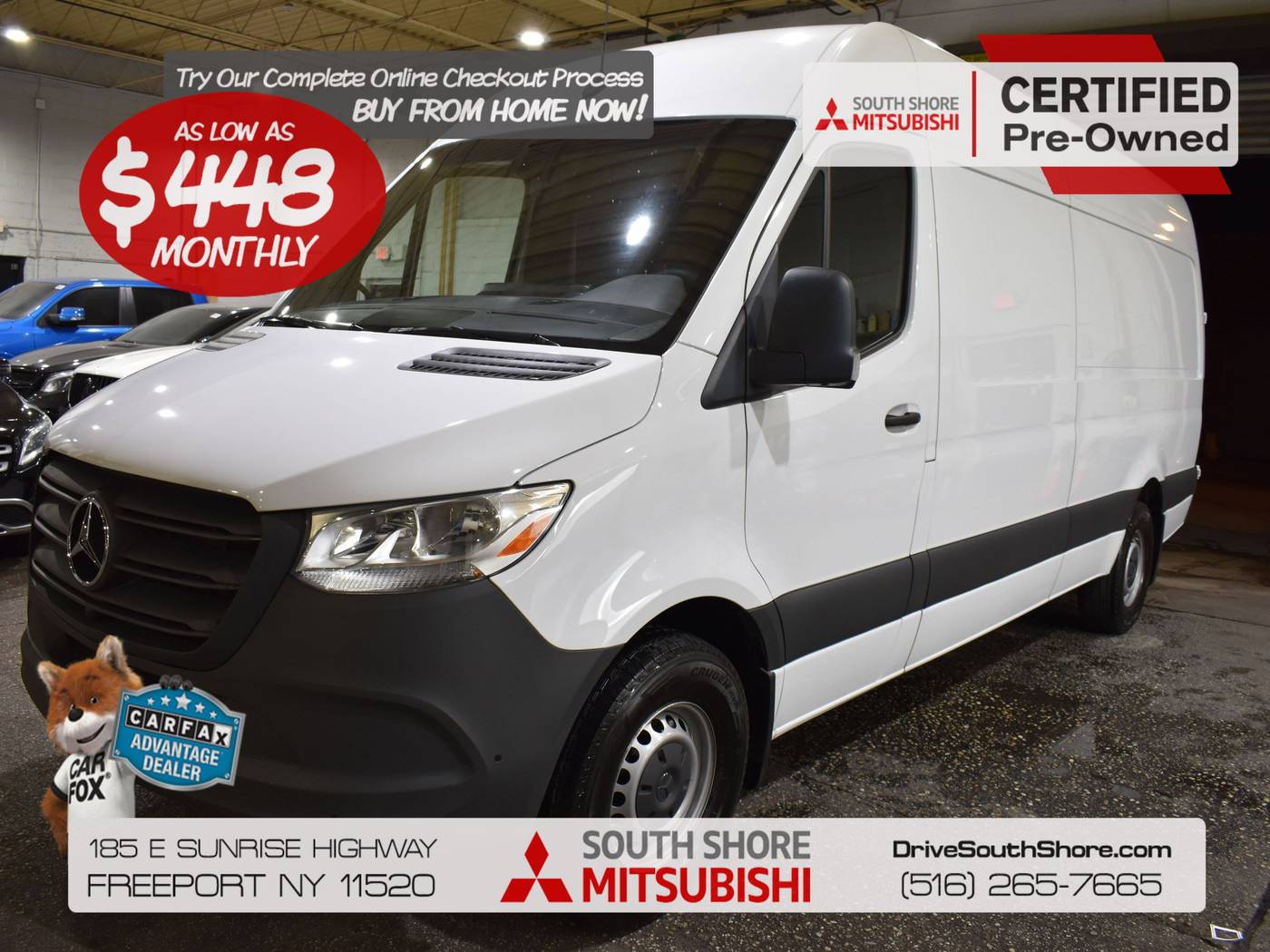 2023 Mercedes-Benz Sprinter Cargo Van 2500 — Cargo Van — 29,032 mi — Freeport, NY