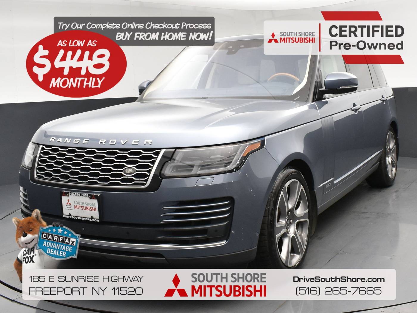 2019 Land Rover Range Rover Supercharged — SUV — 45,776 mi — Freeport, NY