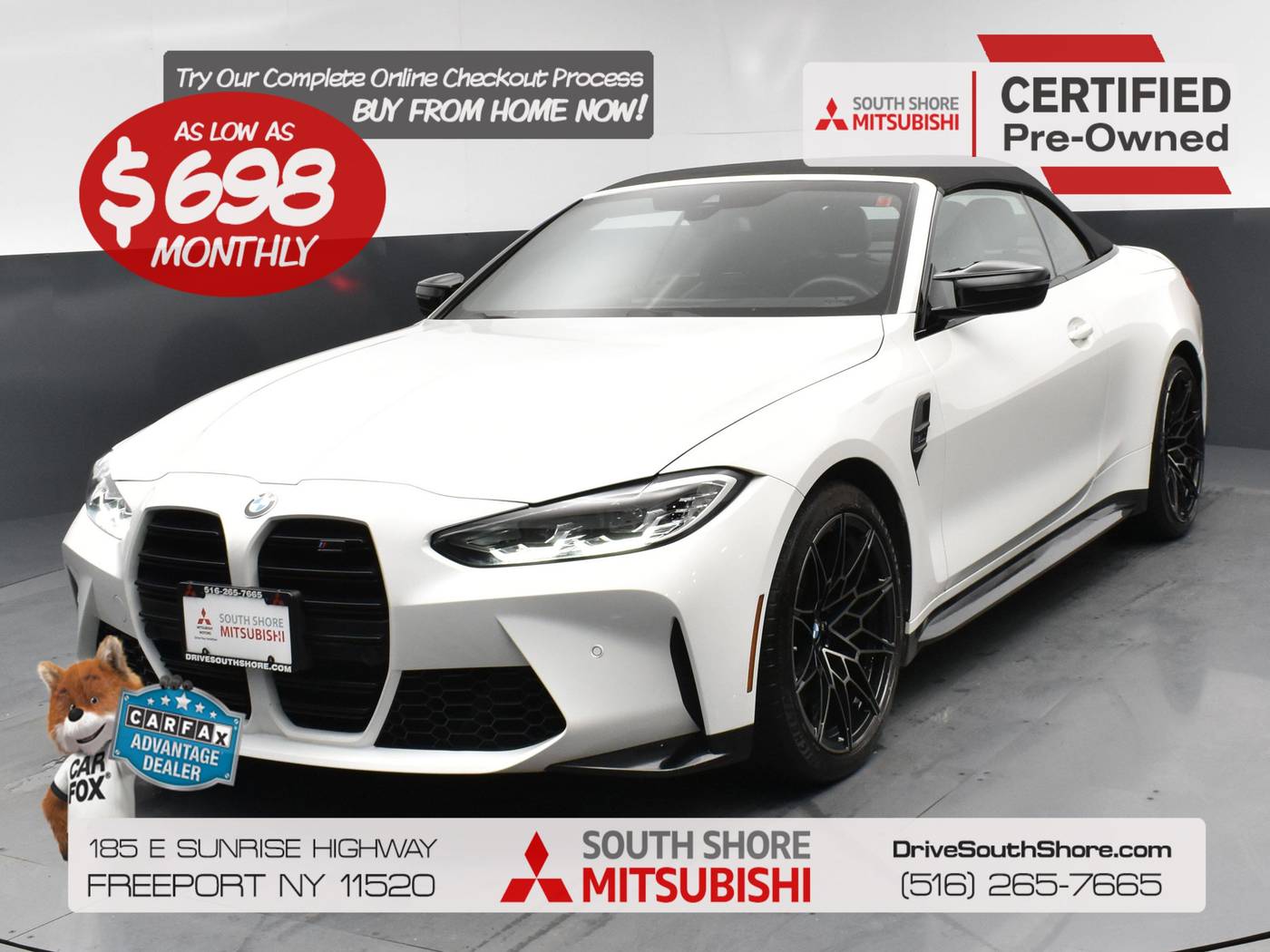 2024 BMW M4 Competition — Convertible — 19,910 mi — Freeport, NY