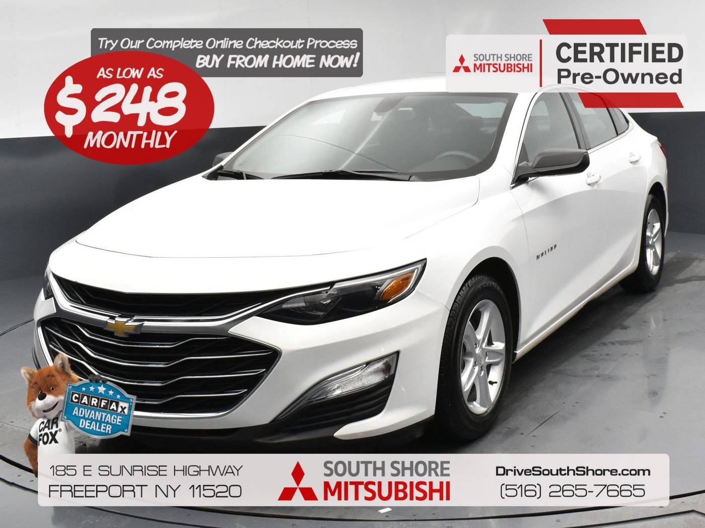 2022 Chevrolet Malibu LS — Sedan — 53,552 mi — Freeport, NY