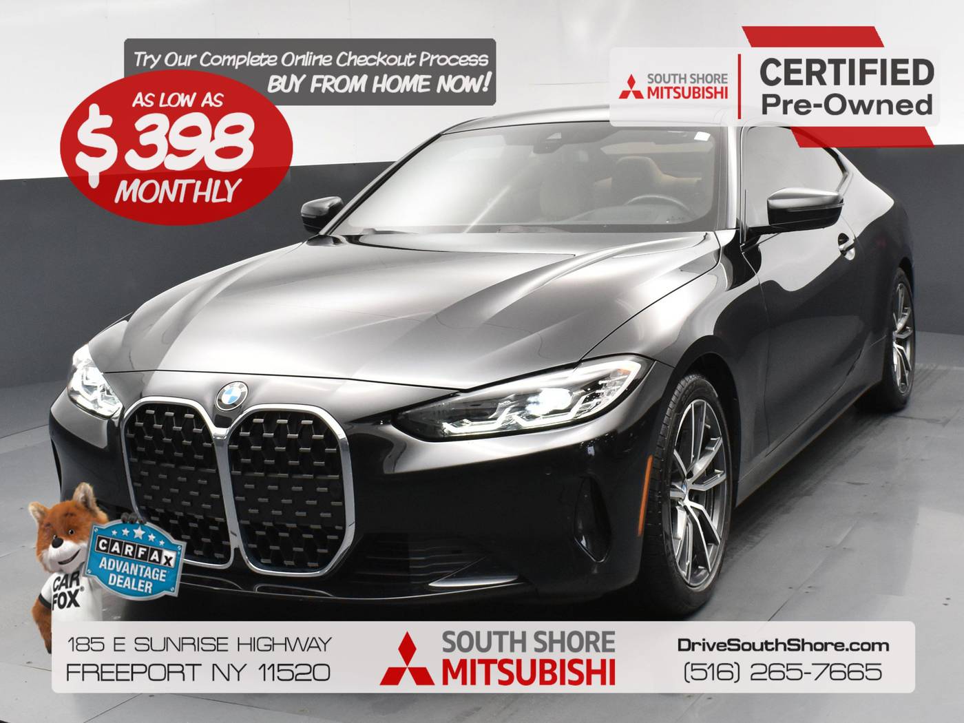 2021 BMW 4 Series 430i — Coupe — 29,316 mi — Freeport, NY