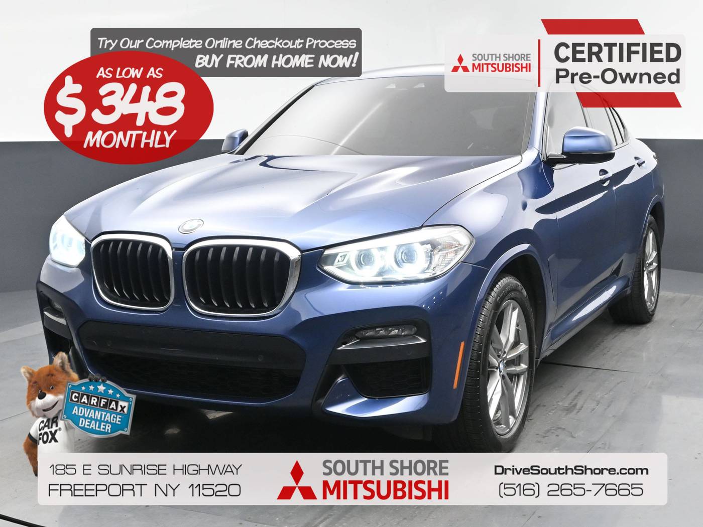 2020 BMW X4 30i — SUV — 62,209 mi — Freeport, NY