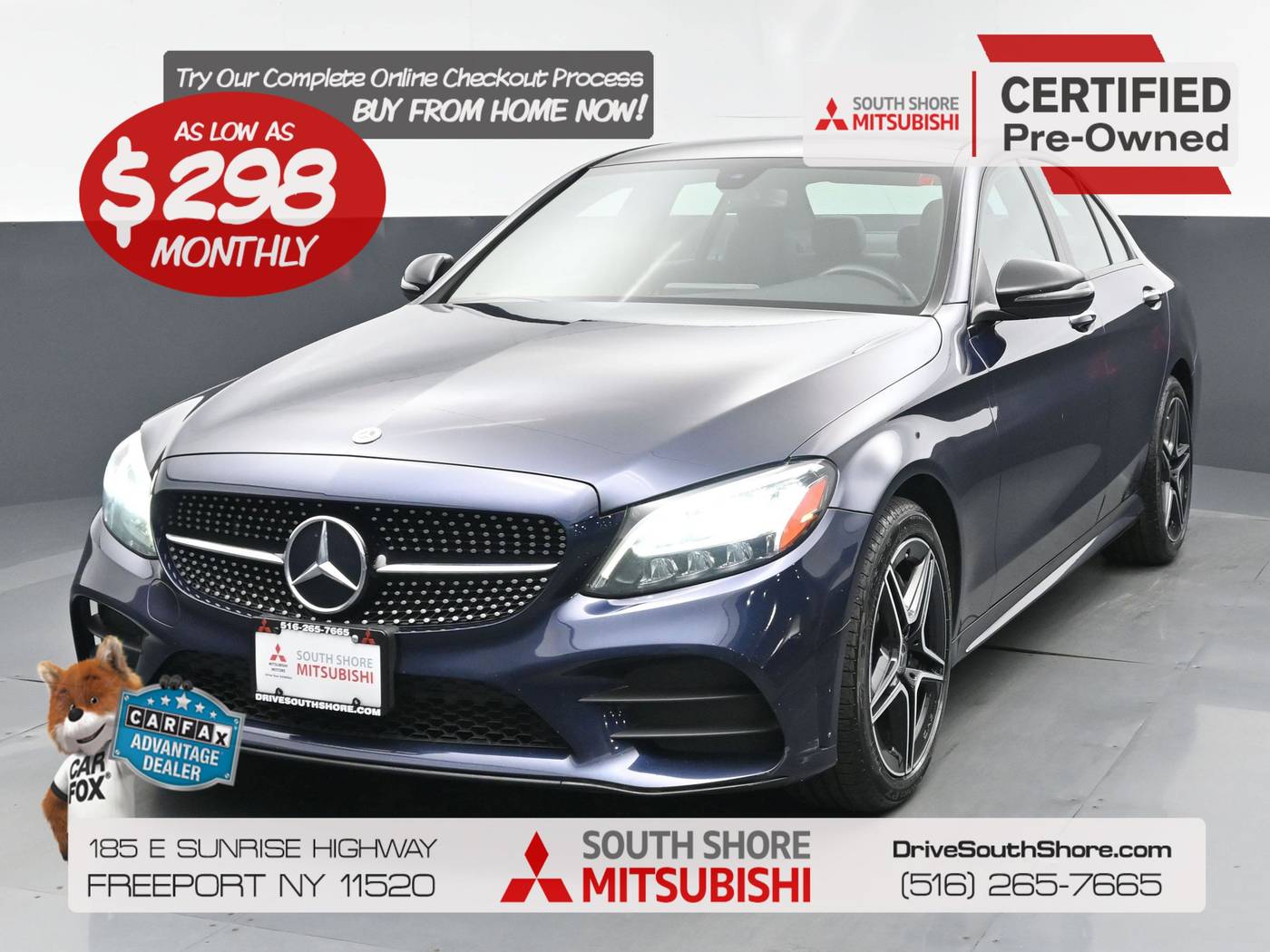 2020 Mercedes-Benz C-Class C 300 — Sedan — 83,165 mi — Freeport, NY