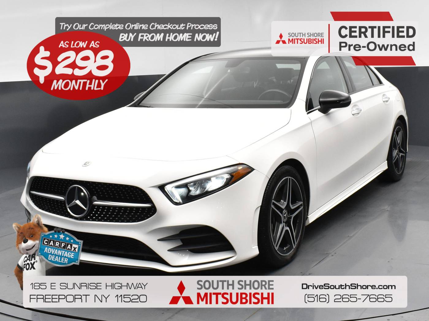 2021 Mercedes-Benz A-Class A 220 — Sedan — 53,146 mi — Freeport, NY