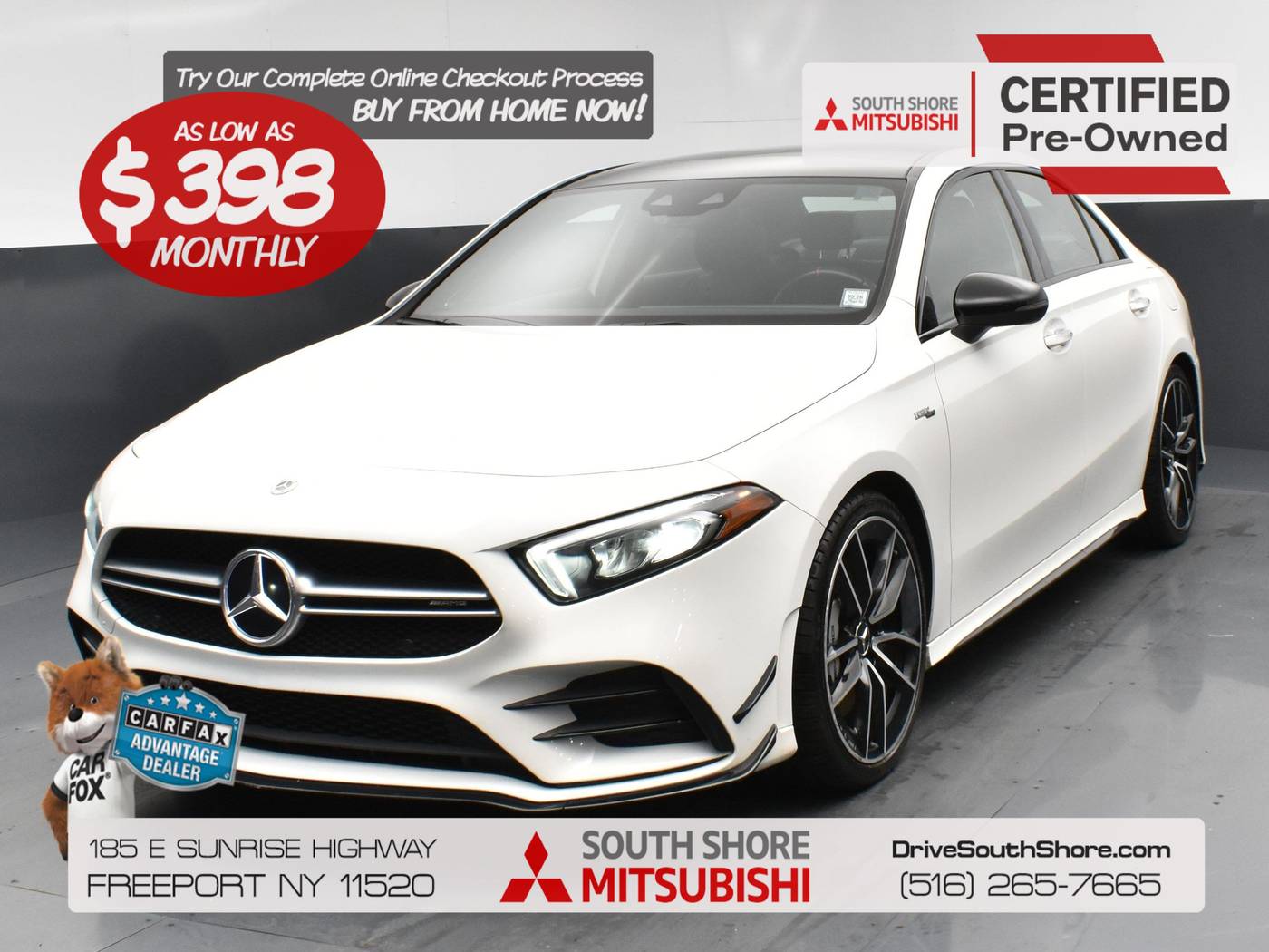 2021 Mercedes-Benz A-Class AMG A 35 — Sedan — 66,068 mi — Freeport, NY