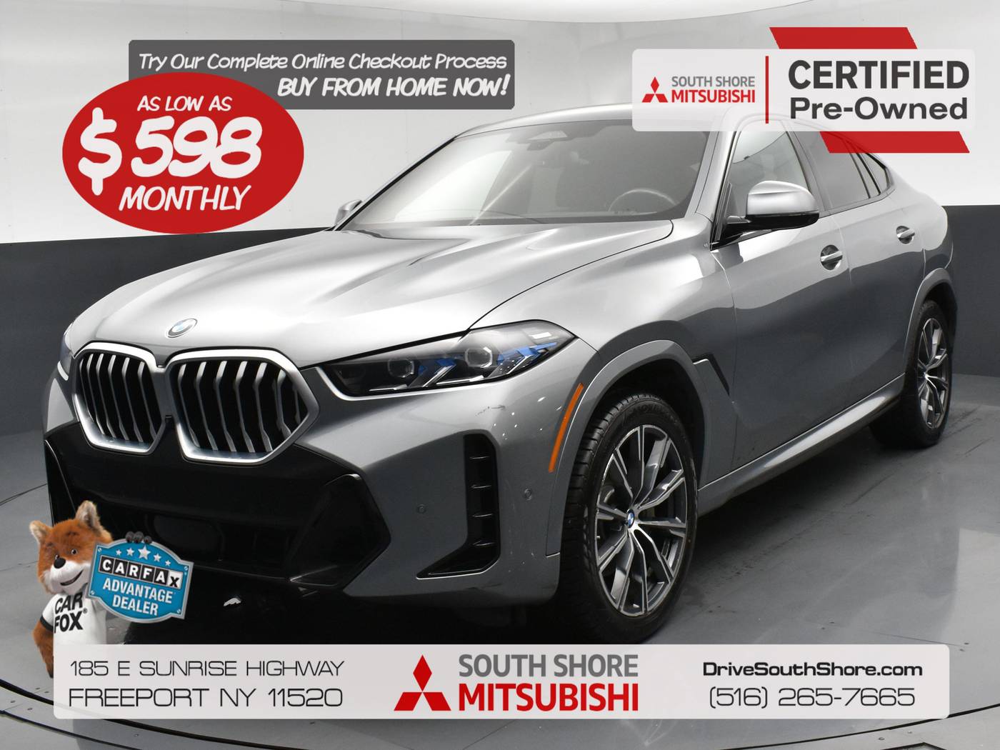 2024 BMW X6 40i — SUV — 44,214 mi — Freeport, NY