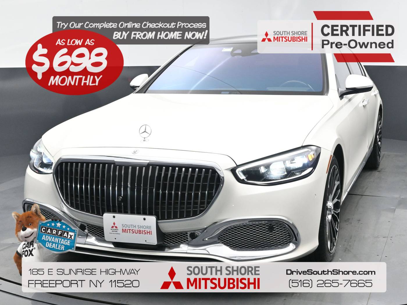 2021 Mercedes-Benz S-Class S 580 — Sedan — 42,020 mi — Freeport, NY