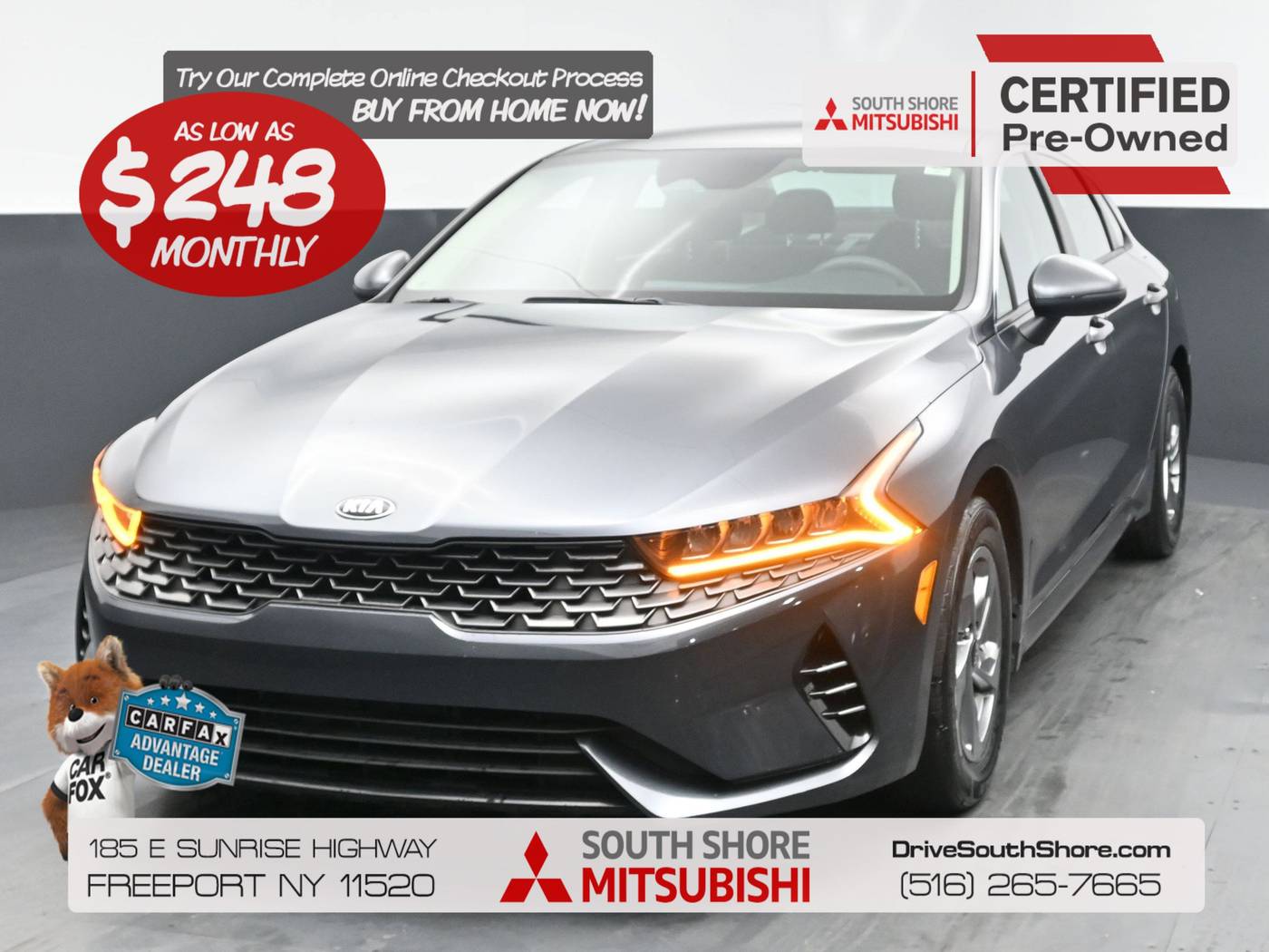 2021 Kia K5 LXS — Sedan — 55,473 mi — Freeport, NY