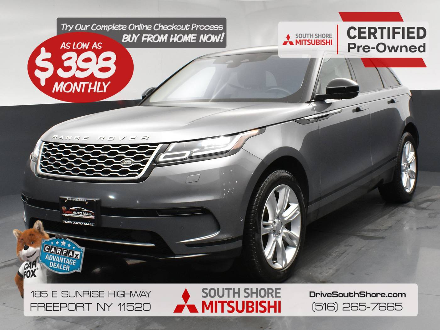 2021 Land Rover Range Rover Velar S — SUV — 50,225 mi — Freeport, NY