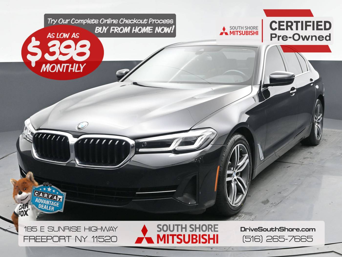 2022 BMW 5 Series 530i — Sedan — 34,857 mi — Freeport, NY