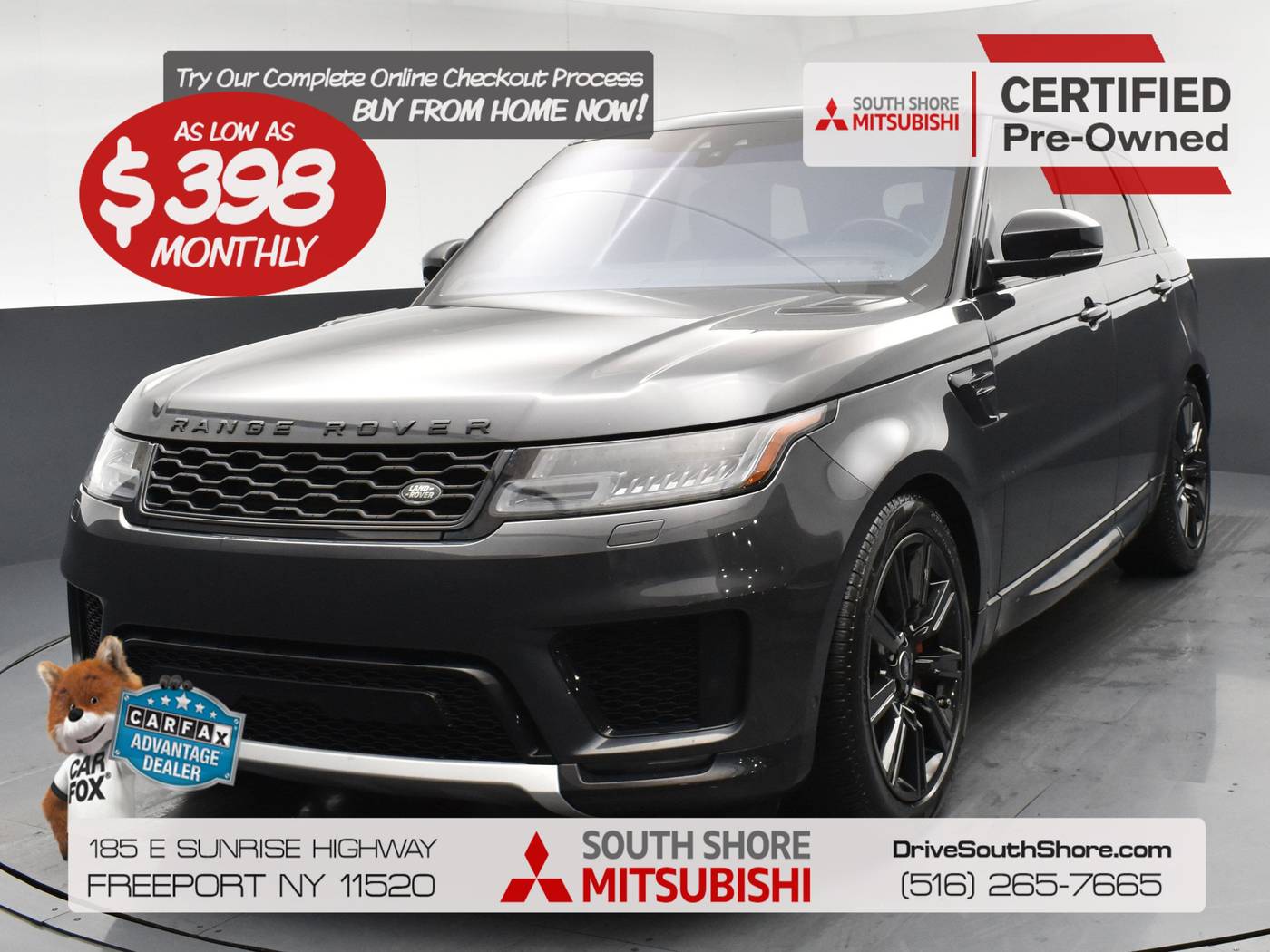 2021 Land Rover Range Rover Sport HSE Silver Edition — SUV — 76,002 mi — Freeport, NY