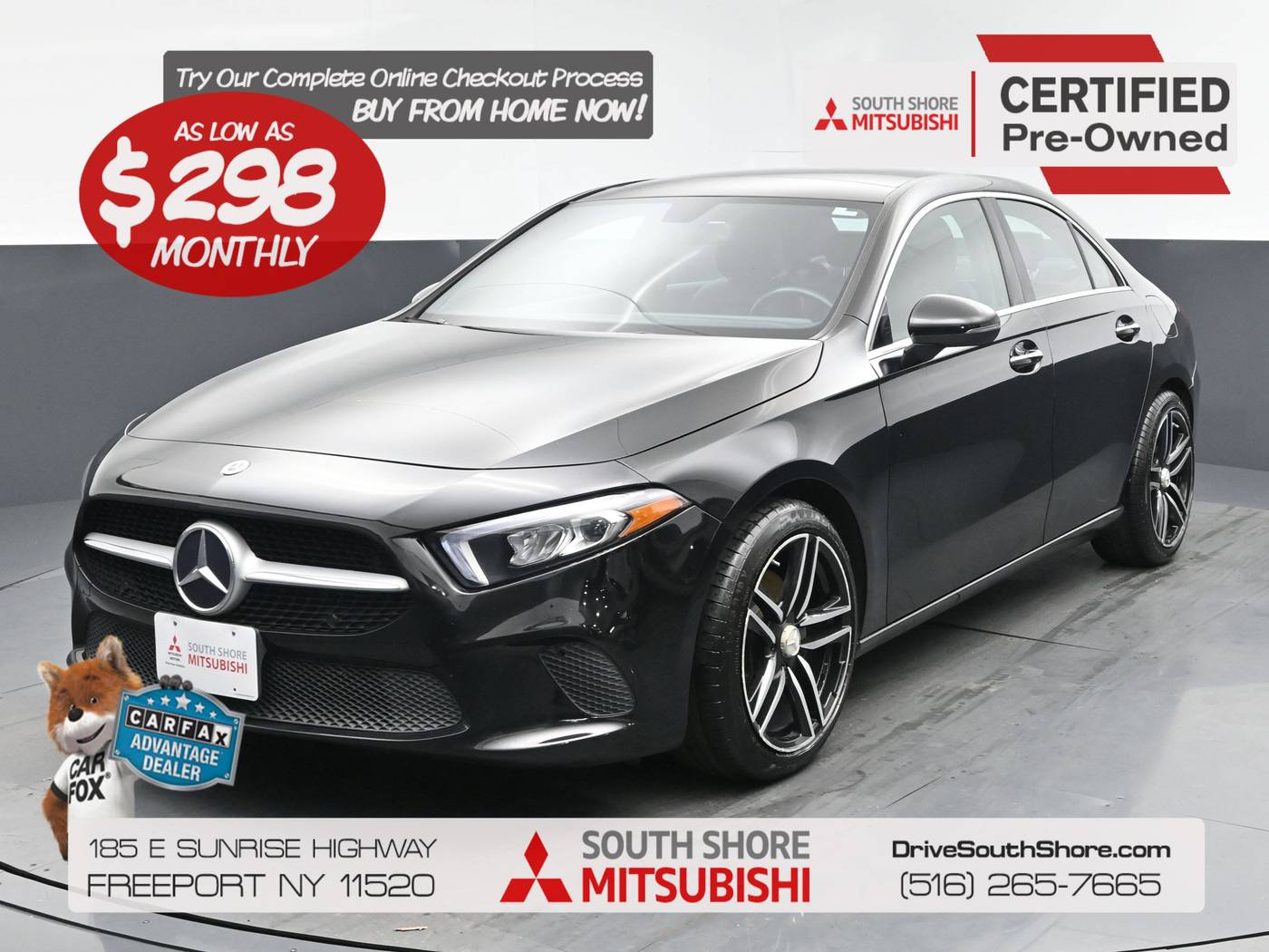 2021 Mercedes-Benz A-Class A 220 — Sedan — 52,496 mi — Freeport, NY
