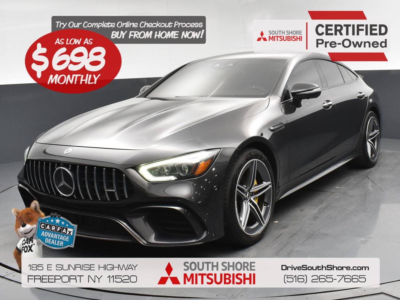 2019 Mercedes-Benz AMG GT AMG GT 63 — Sedan — 74,790 mi — Freeport, NY