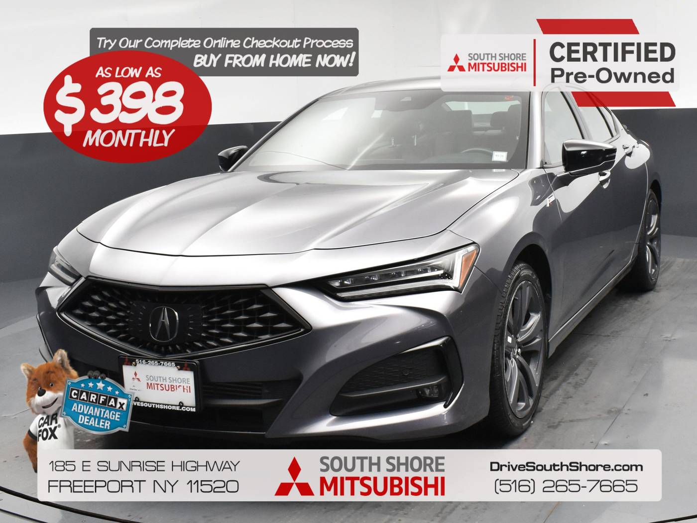2022 Acura TLX A-Spec Package — Sedan — 23,526 mi — Freeport, NY