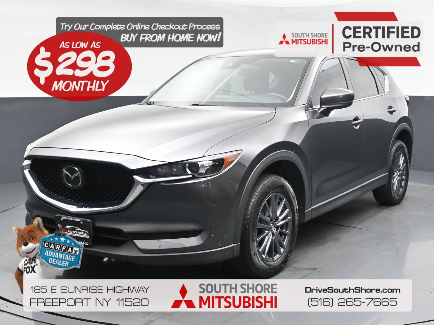 2019 Mazda CX-5 Touring — SUV — 64,993 mi — Freeport, NY