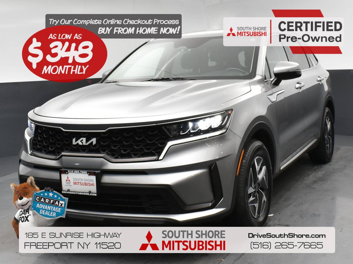 2022 Kia Sorento Hybrid S — SUV — 73,933 mi — Freeport, NY