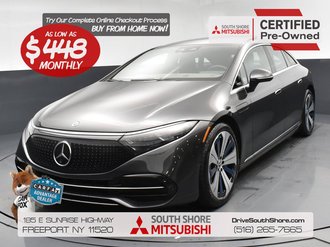 2022 Mercedes-Benz EQS Sedan EQS 450+ — Hatchback — 31,694 mi — Freeport, NY
