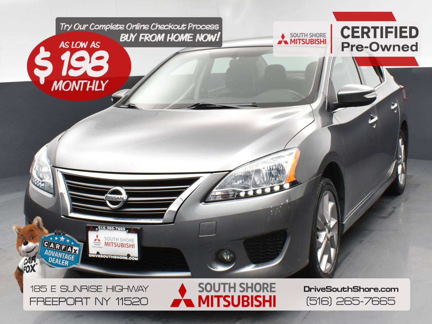 2015 Nissan Sentra SR — Sedan — 27,944 mi — Freeport, NY