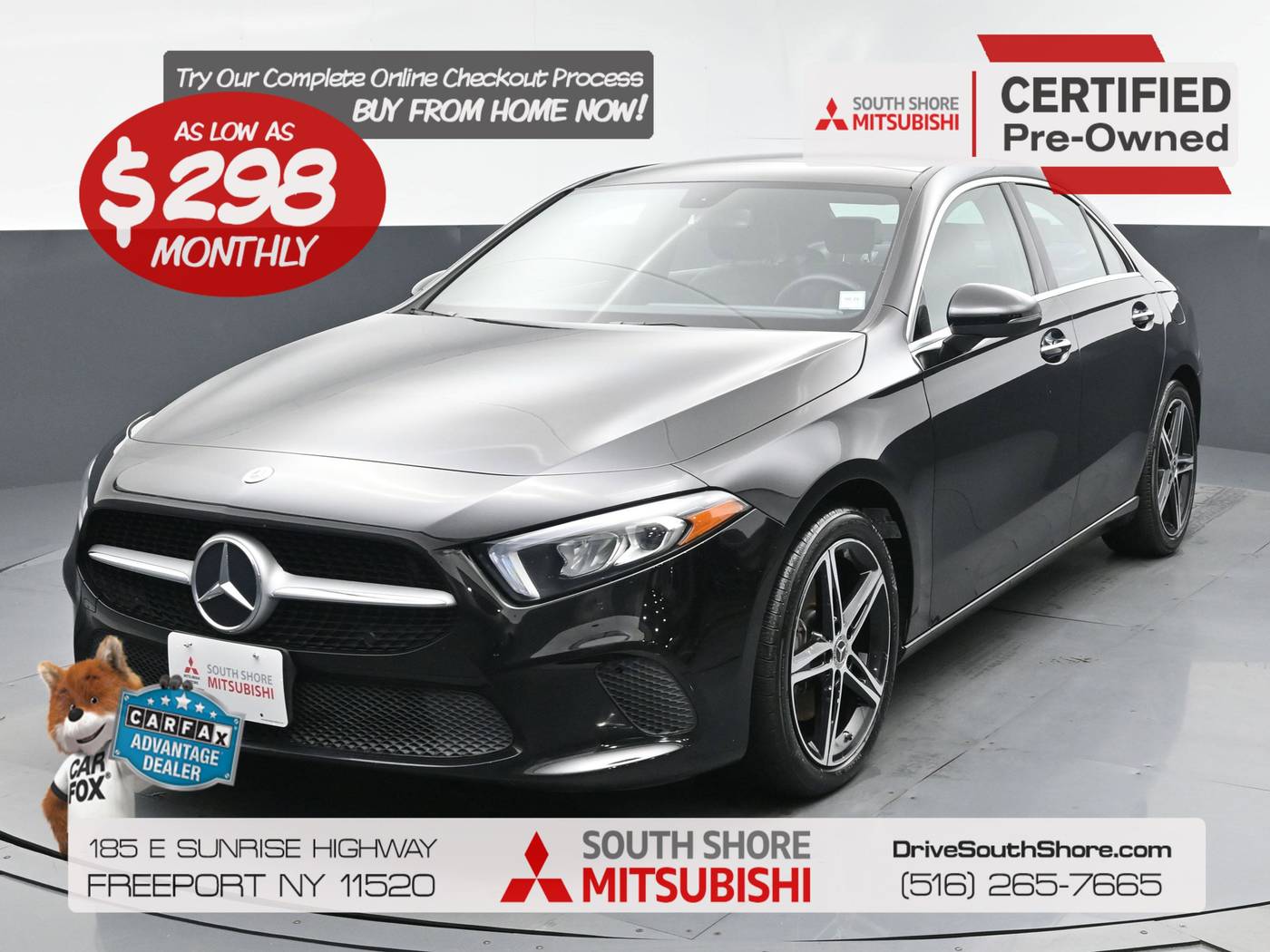 2021 Mercedes-Benz A-Class A 220 — Sedan — 57,290 mi — Freeport, NY