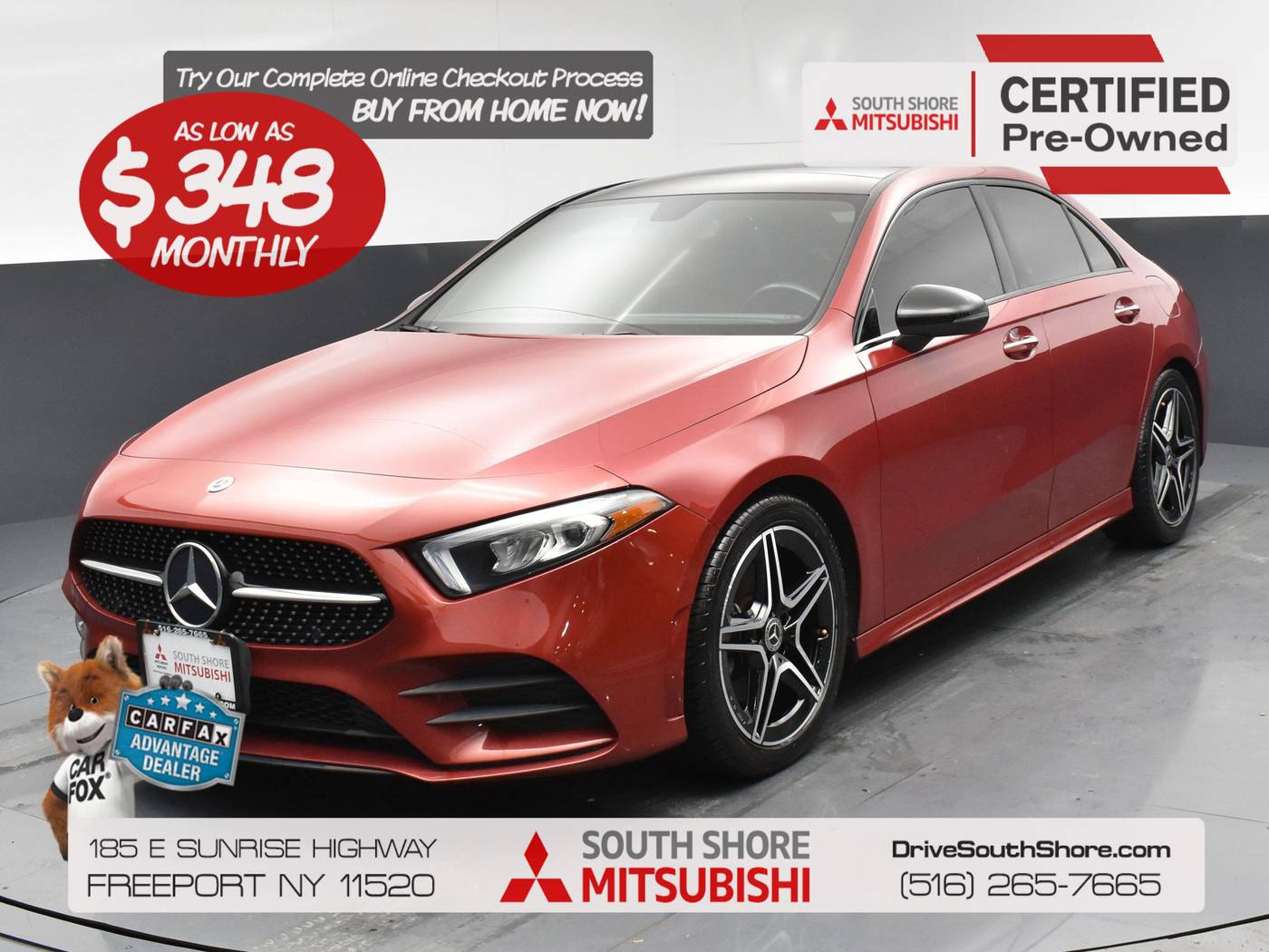 2021 Mercedes-Benz A-Class A 220 — Sedan — 36,761 mi — Freeport, NY