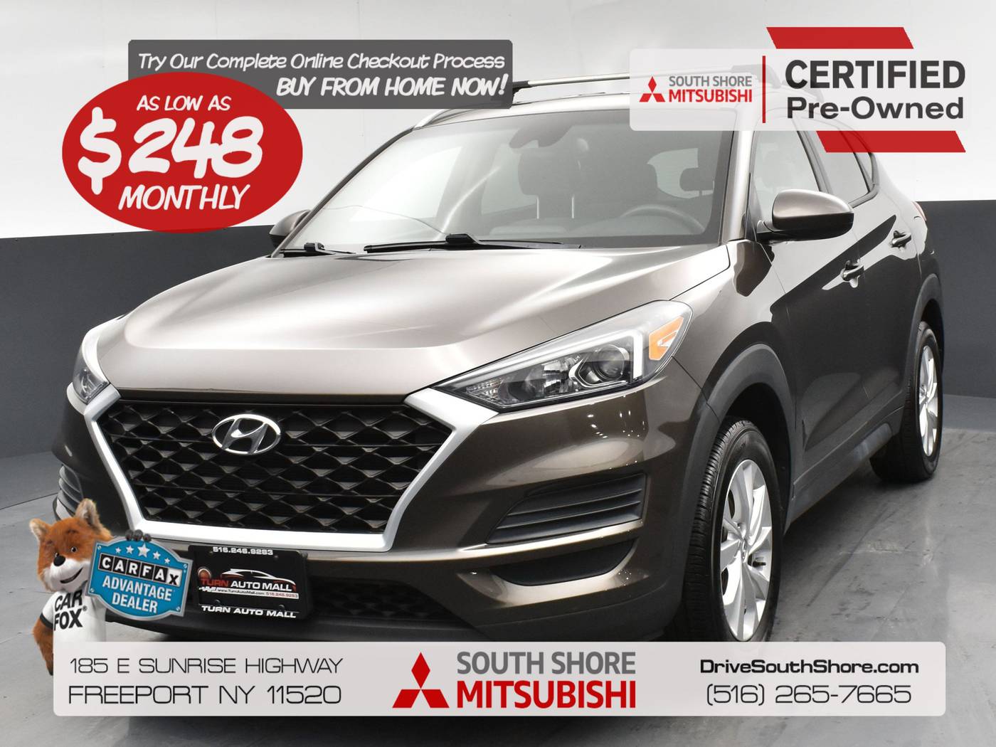 2019 Hyundai Tucson Value — SUV — 73,196 mi — Freeport, NY