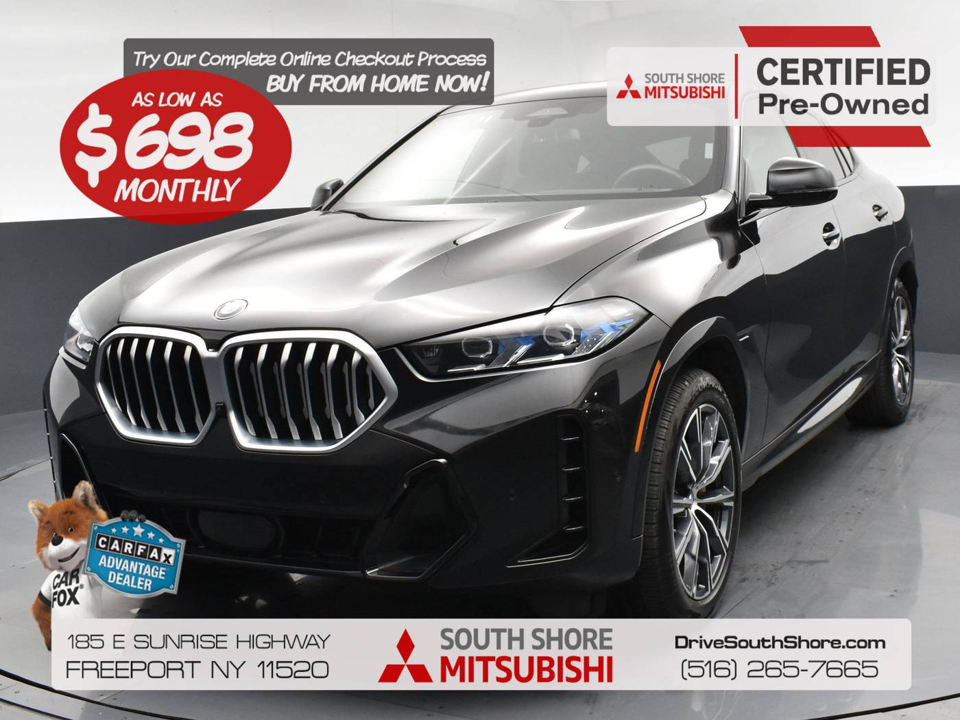 2025 BMW X6 40i — SUV — 43,650 mi — Freeport, NY