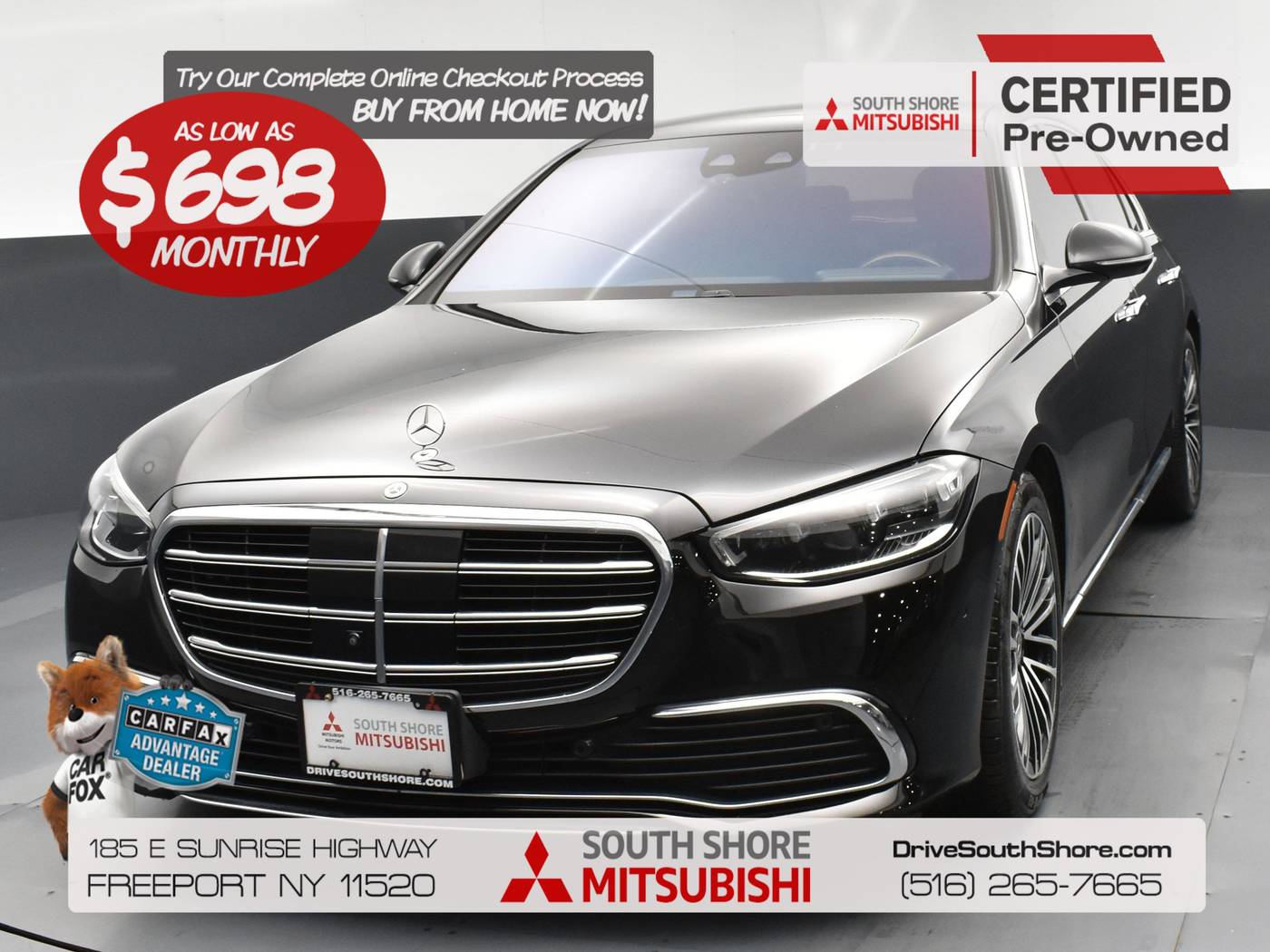 2022 Mercedes-Benz S-Class S 580 — Sedan — 50,746 mi — Freeport, NY