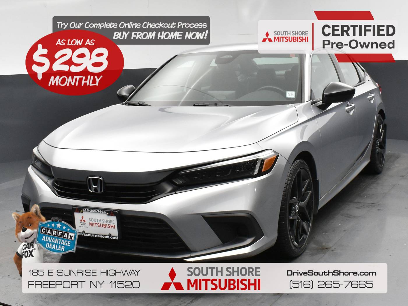 2022 Honda Civic Sport — Sedan — 22,512 mi — Freeport, NY