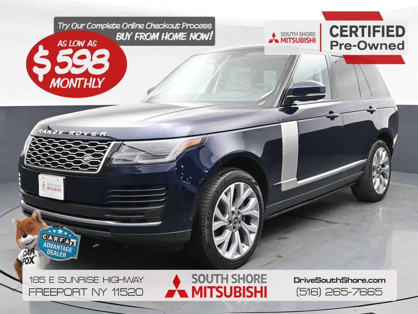 2020 Land Rover Range Rover HSE — SUV — 26,113 mi — Freeport, NY