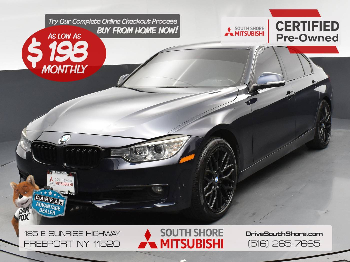 2014 BMW 3 Series 328i — Sedan — 126,550 mi — Freeport, NY