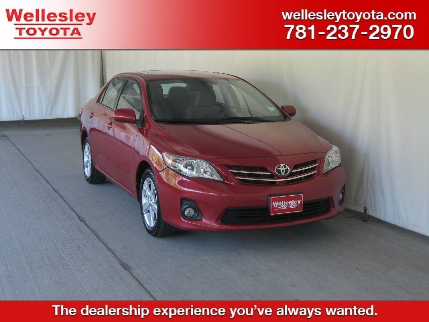 2013 Toyota Corolla LE — Sedan — 102,743 mi — Wellesley, MA