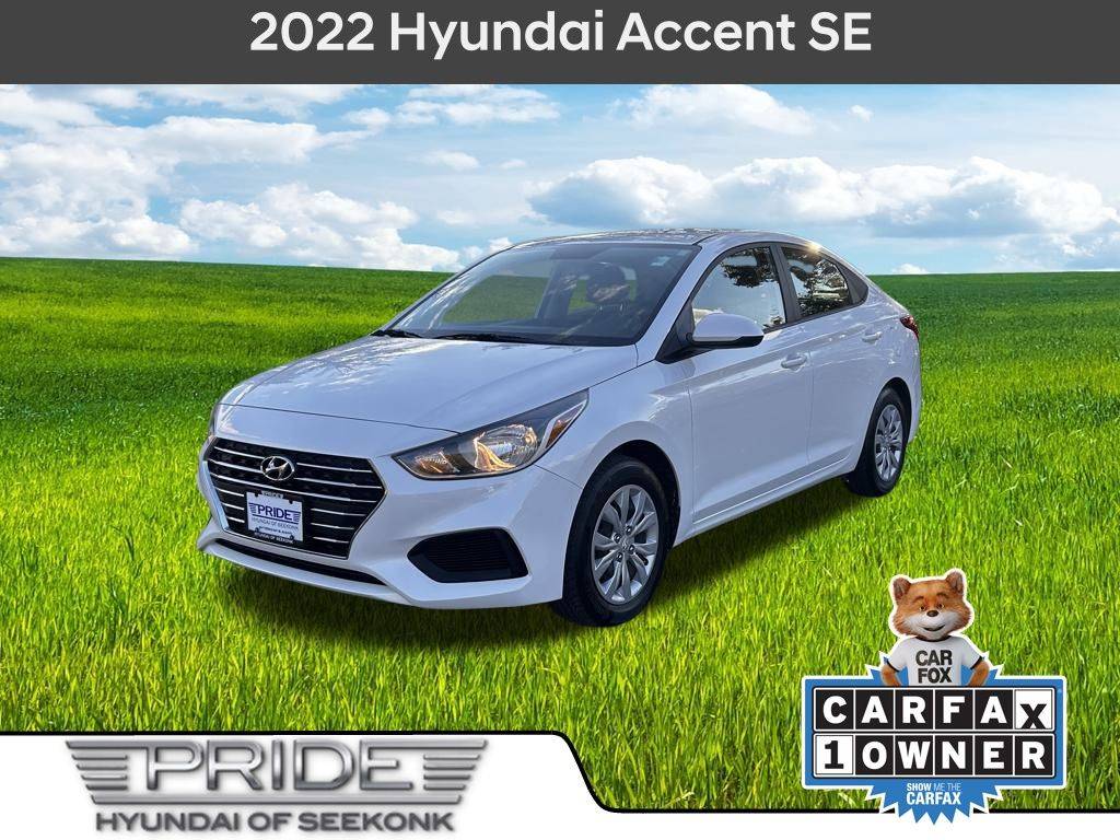 2022 Hyundai Accent SE — Sedan — 18,741 mi — Seekonk, MA