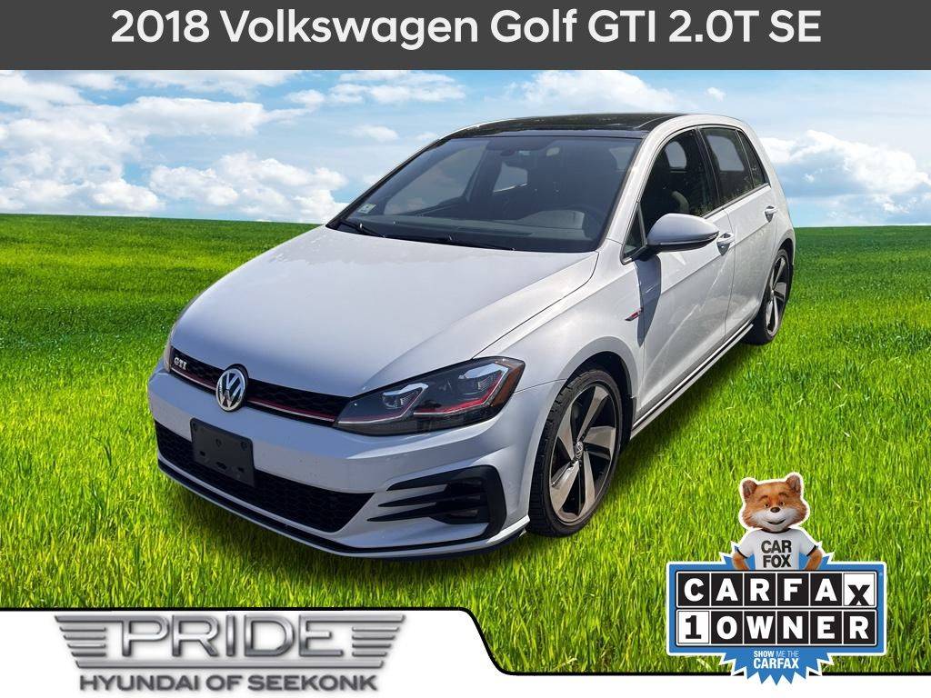 2018 Volkswagen Golf GTI S — Hatchback — 69,766 mi — Seekonk, MA