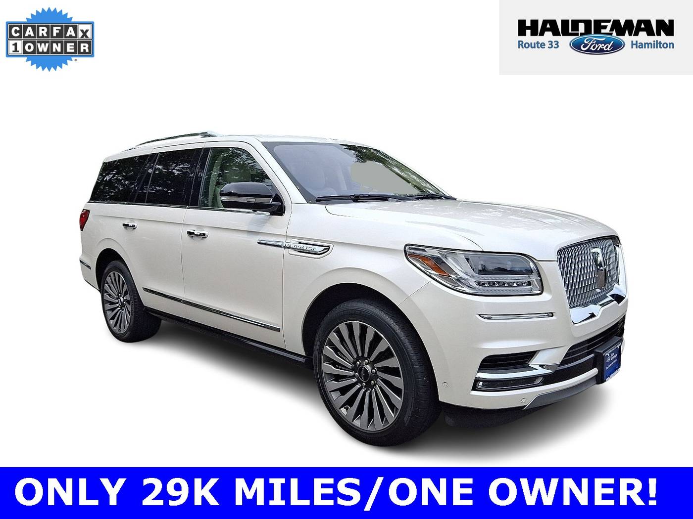 2019 Lincoln Navigator Reserve — SUV — 29,325 mi — Trenton, NJ